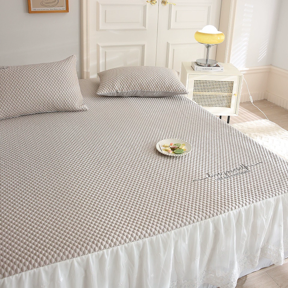 High-end silk set, summer mat, 3 piece set, washable, 1meter