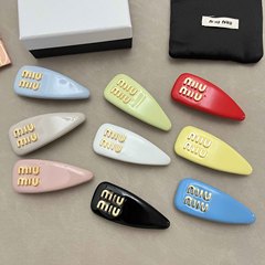 Iuミュウミュウアンドロメダキャンディー色ヘアピンファッション高級感かわいいins韓国式欧米女性アクセサリークロスボーダー卸売り