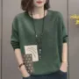 秋冬春秋新款撞色针织衫