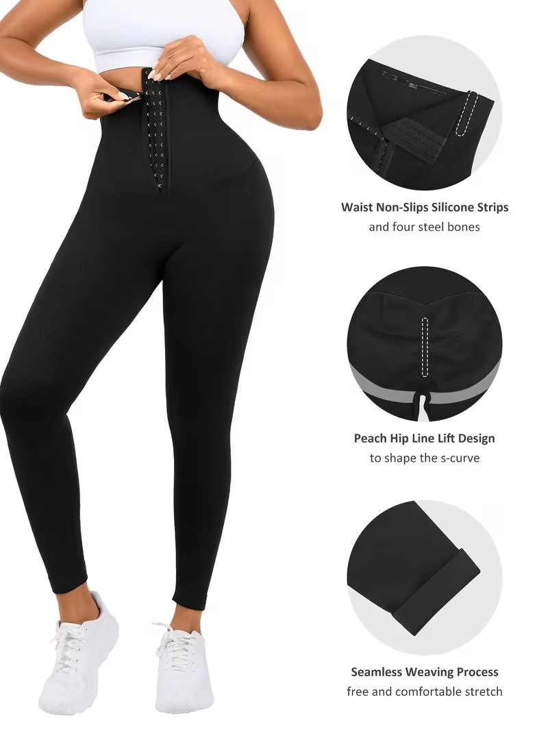 Europa y América comercio exterior cintura de cintura apretada cintura alta abdomen levantamiento de cadera alta elástica leggings transfronterizos spot