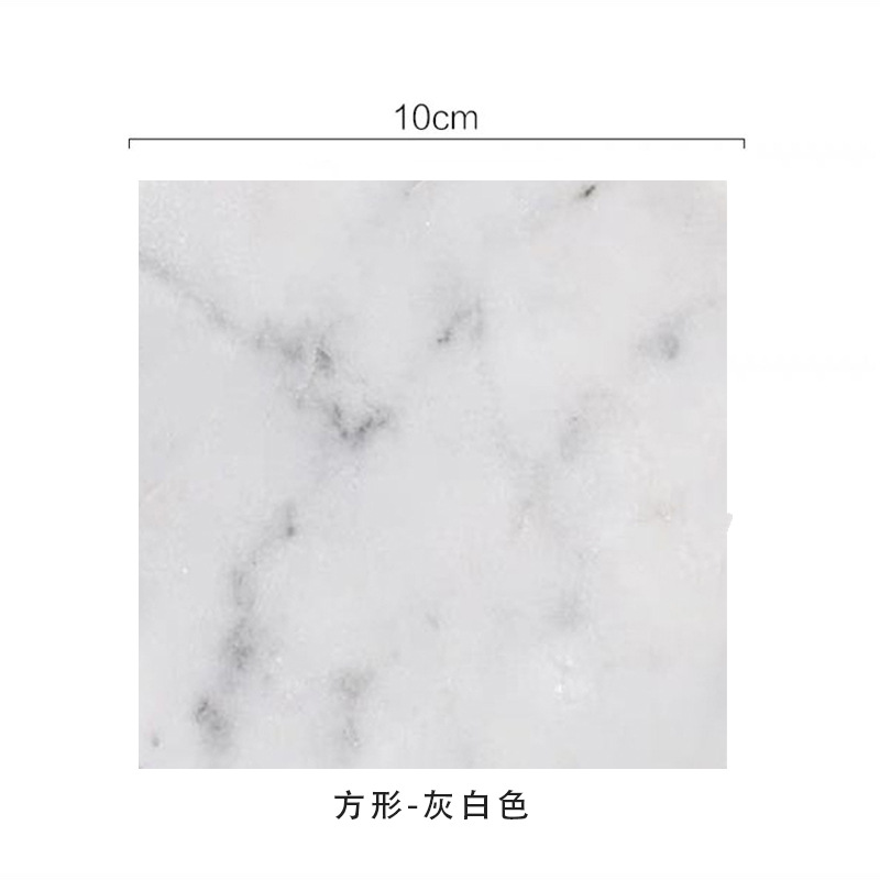 Nordic ins creativo bandeja de la montaña de mármol natural Nordic aislamiento térmico estera de café joyería pantalla accesorios de fotos