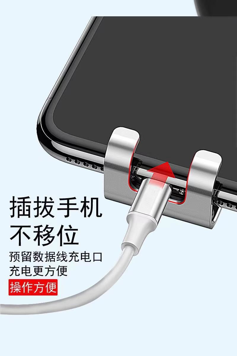 Car mobile phone bracket triangle gravity fixed bracket mobile phone bracket air outlet gravity sensor car mobile phone bracket