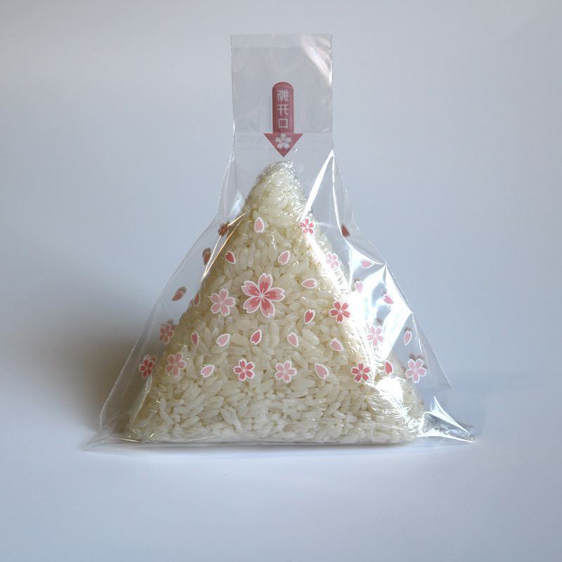 饭团膜，饭团袋，樱花粉