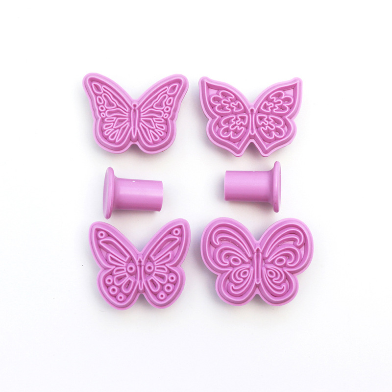 Navidad alce amor copo de nieve pez pequeño molde de flor horneada a presión pastel de fondant molde de galletas de bricolaje