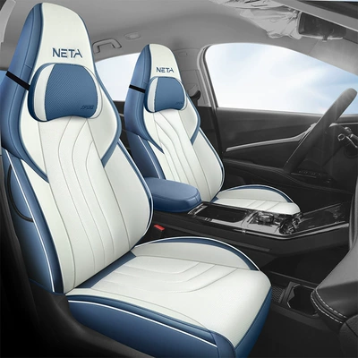 Leather Seat Cushion, Interior Supplies, Modelə uyğun (Original) oturacaq örtükləri - starry-sky-blue-comfort-edition-remarks-model-year-rear-half-package
