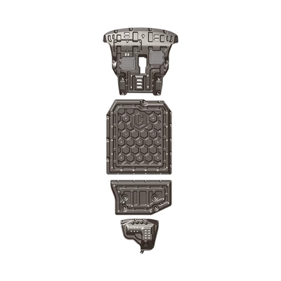Chassis Armor Guard Plate, and – Underbody protection plate/engine baffle