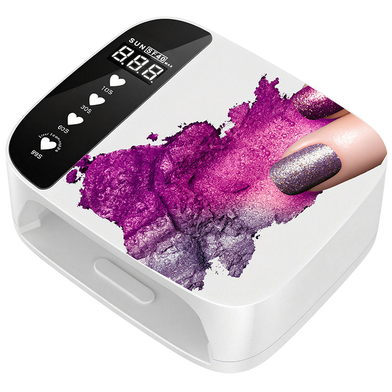 Lámpara de manicura personalizada de manicura especial de manicura luz UV / LED doble fuente de luz de manicura horneada de manicura pegamento de esmalte de uñas