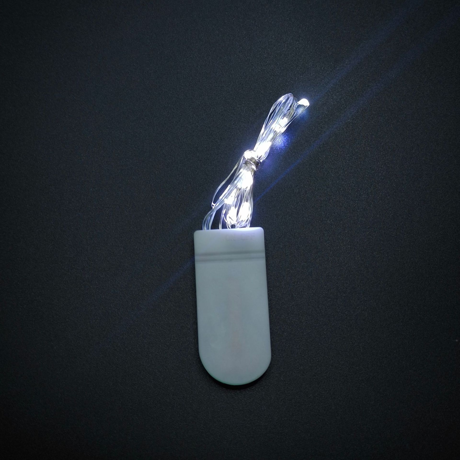 Día de San Valentín decoración de flores LED lámpara de cobre botón caja de baterías decoración de vacaciones artesanía decoración de luces de colores