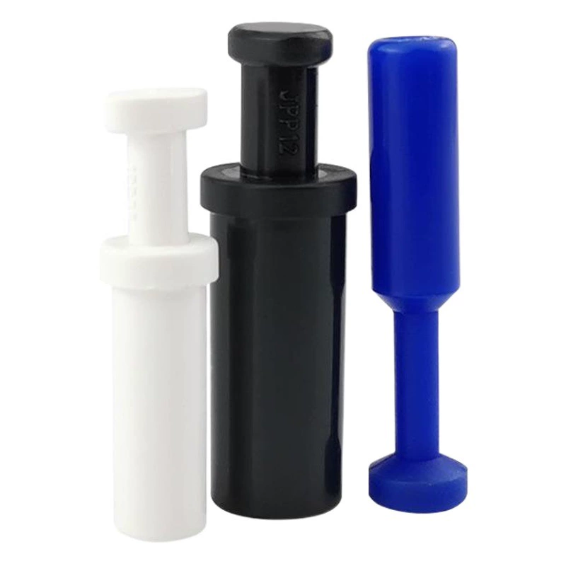 Пневматическая соединительная пробка трубы PP4/6/8/10/12/16 трахея пластиковый заглушитель PPF душная голова черный белый KQ2P