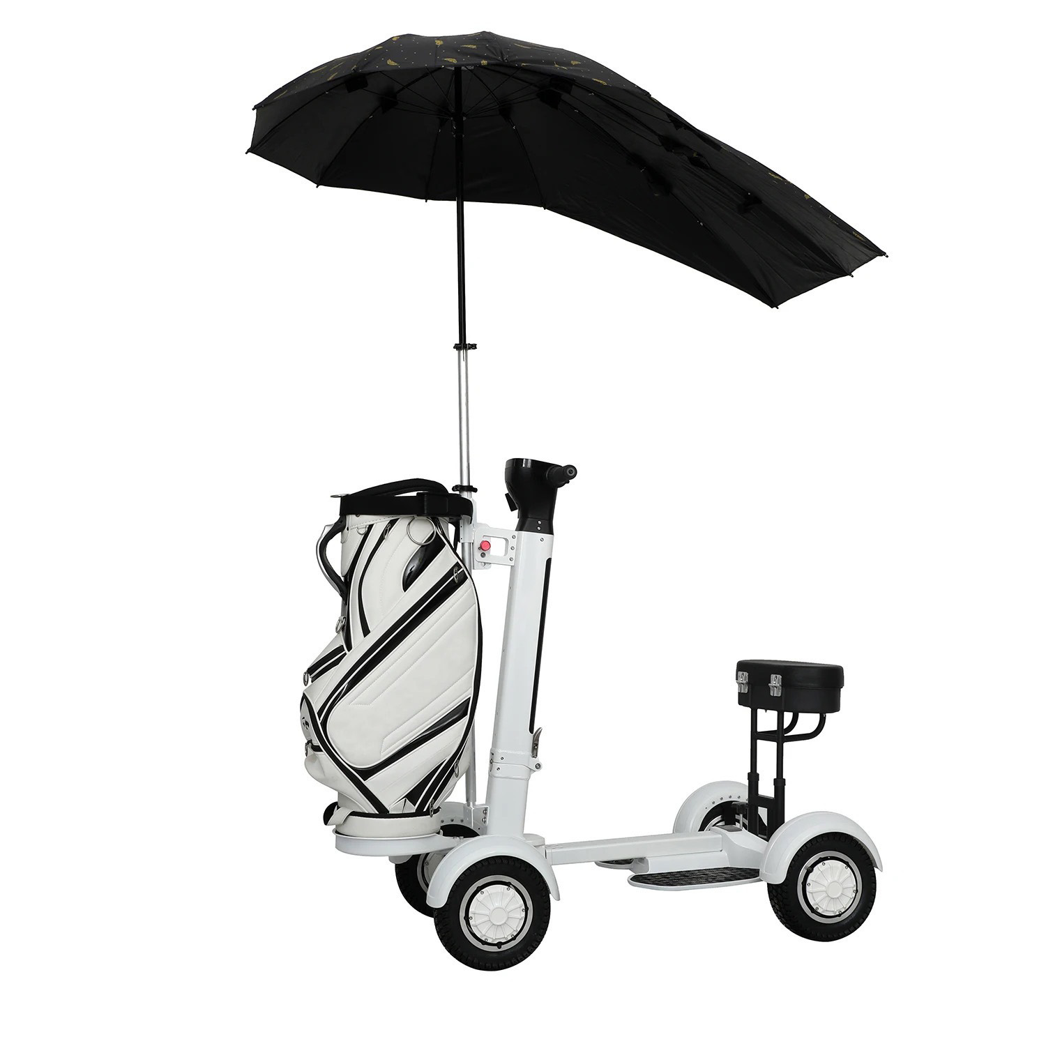 RETUOL Runtu four-wheel electric golf cart folding ball playing artifact golf course scooter can be exported across the border