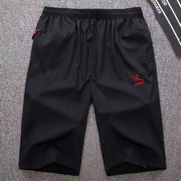 Summer silk elastic shorts
