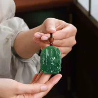 Магазин фабрики Hetian Jade, изделия из нефрита, натуральный нефрит Синьцзян Хэтиан, яшма, старый материал, неподвижный королевский нефритовый кулон