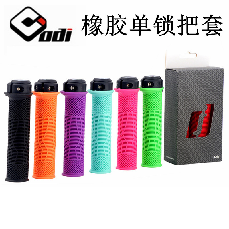 Wholesale Odi Mountain Folding Bike Locking Rubber Off-Road Grips Ultra-Light Anti-Slip Handlebar Downhill Bike Bicycle