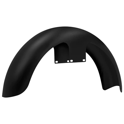 Motorcycle Accessories Harley Gliding Motorcycle Fender - 19-inch-matte-black