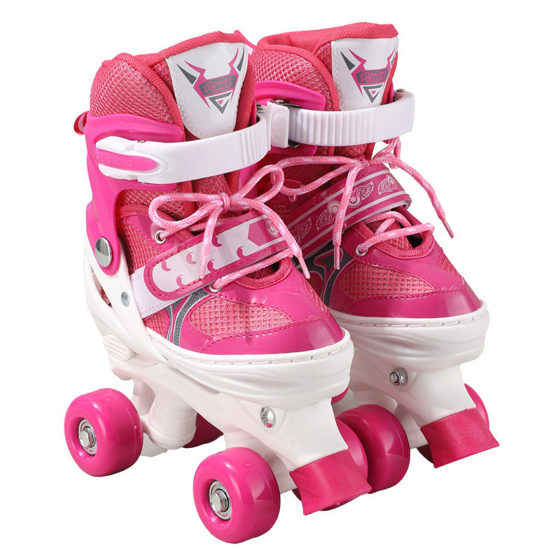 Double Row Roller Skates, Children's Four-Wheel Skates, Men's and Women's Skates