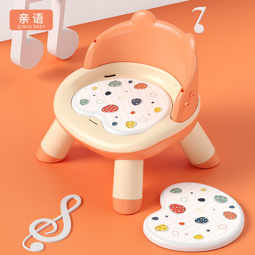 Children's dining chair, baby multi-functional sofa chair, infant sit sit chair, back support chair, household plastic cartoon stool, wholesale
