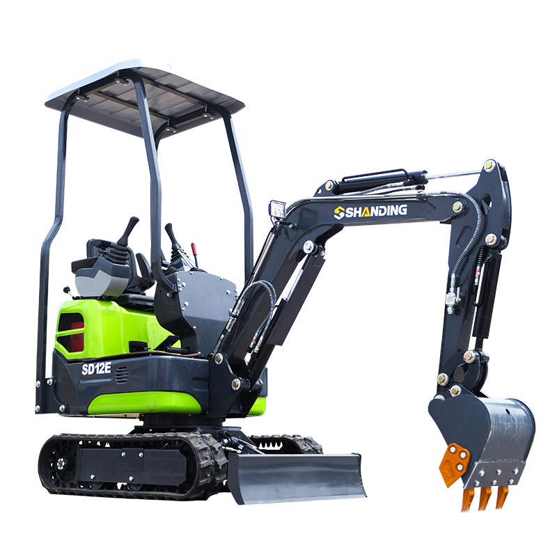 Mini excavadora piloto hidráulico mini excavadora doméstica motor Kubota mini excavadora 1.5 toneladas