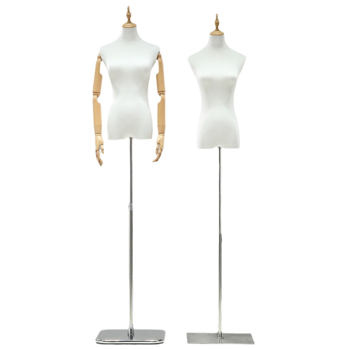Maniquíes de medio cuerpo para tienda de ropa femenina, perchas para maniquíes, modelos de cuerpo humano artificiales, lencería, vestido de novia, soporte de exhibición para escaparate