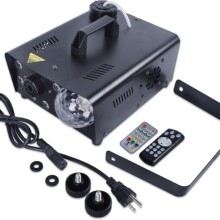 新蓝牙选色音响款选色遥控八颗灯LED800W烟雾机烟机烟机舞台灯光