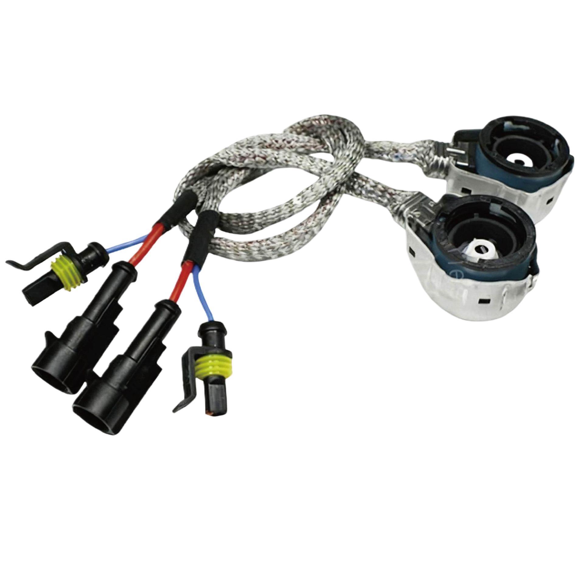 HID lámpara de xenón del coche D4S/C D4R cableado de conversión D2S/C D2R anti-interferencia modificación AMP conversión conector image 6