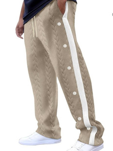 V 70018 Men's Jacquard Button Pants �Ứ�~�����eѝ