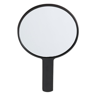 Handheld makeup mirror ins beauty salon square handle mirror portable portable makeup DIY small mirror wholesale factory