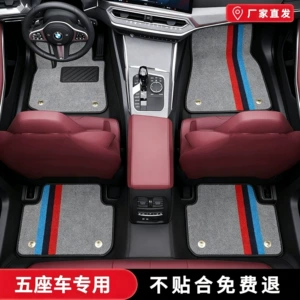 TPE custom-fit car floor mats, anti-mud and anti-slip, full vehicle coverage, direct supply from the manufacturer