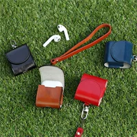 Подходит для AirPods сумка для хранения Bluetooth-гарнитуры новый водонепроницаемый кожаный защитный чехол для гарнитуры подвесная пряжка