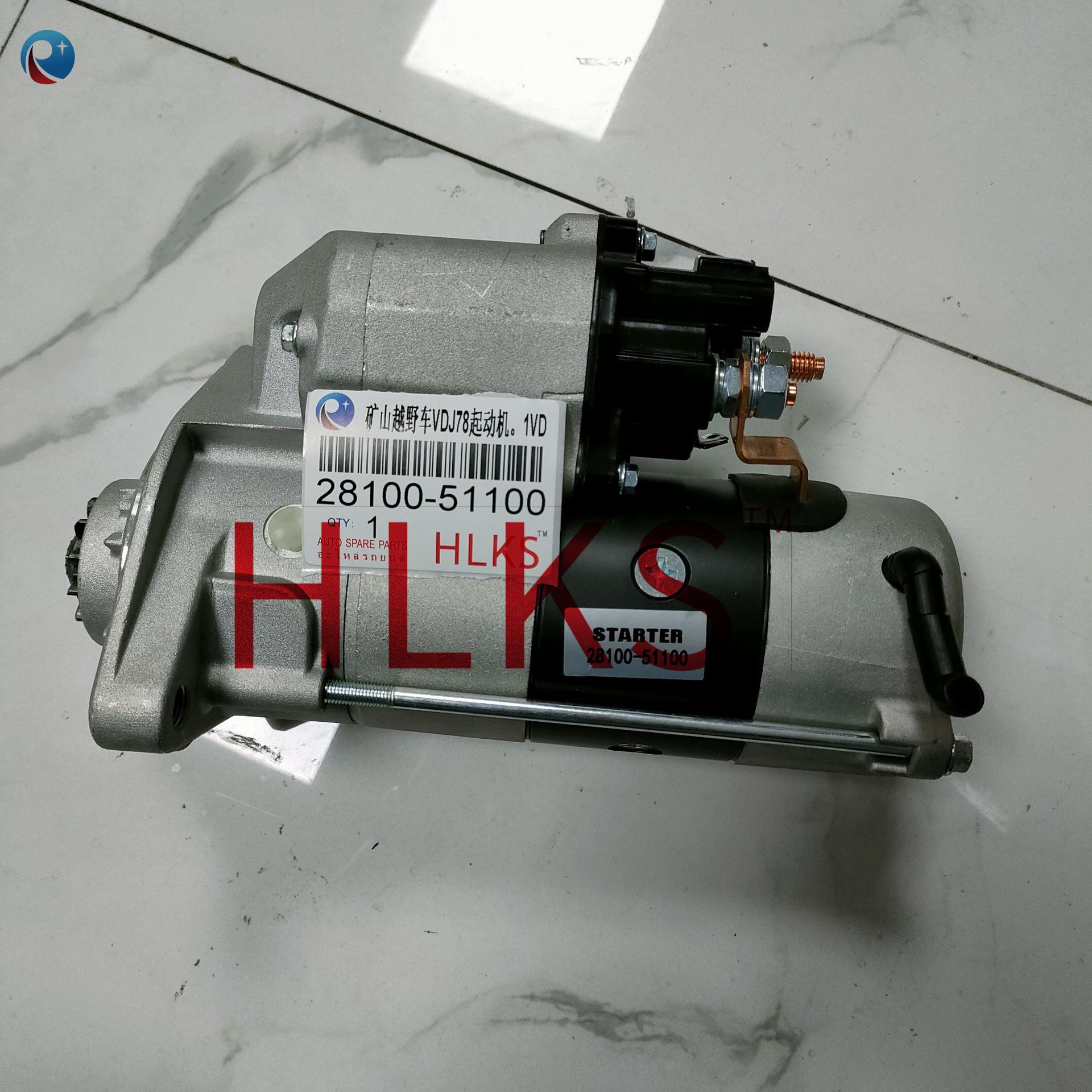 Adecuado para Toyota pickup cooluze VDJ78 arrancador LAND CRUISER motor 28100-51100