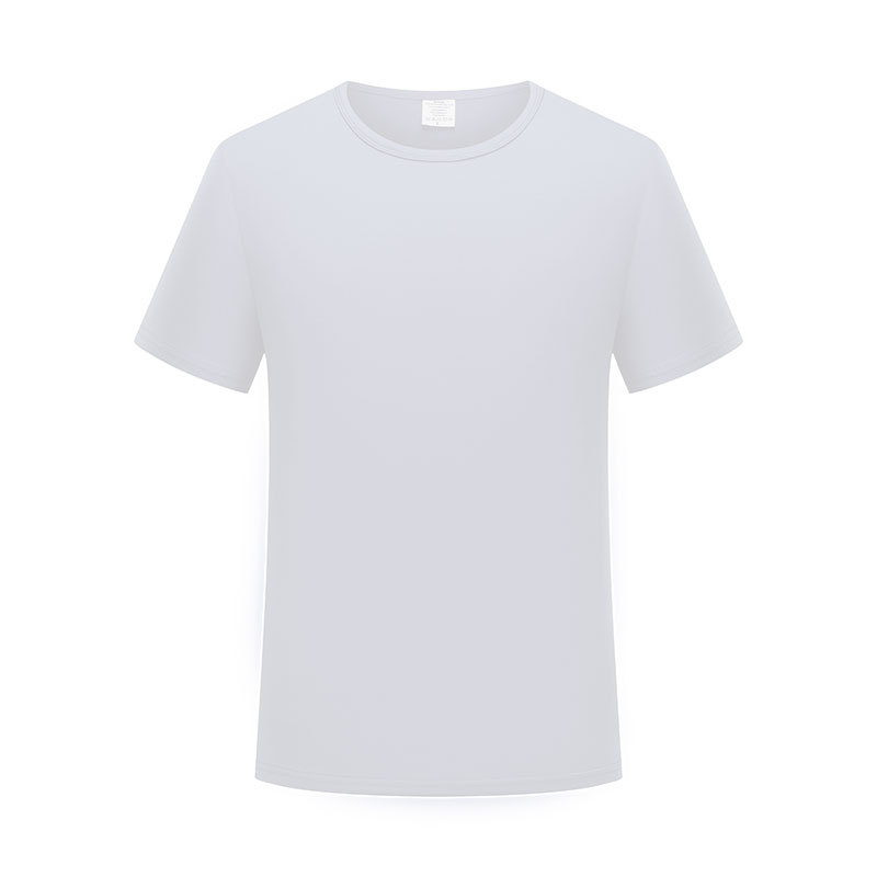 Camiseta de secado rápido de malla a cuadros pequeña impresa LOGO bordado publicidad camisa cultural grupo actividad camisa maratón camiseta fábrica