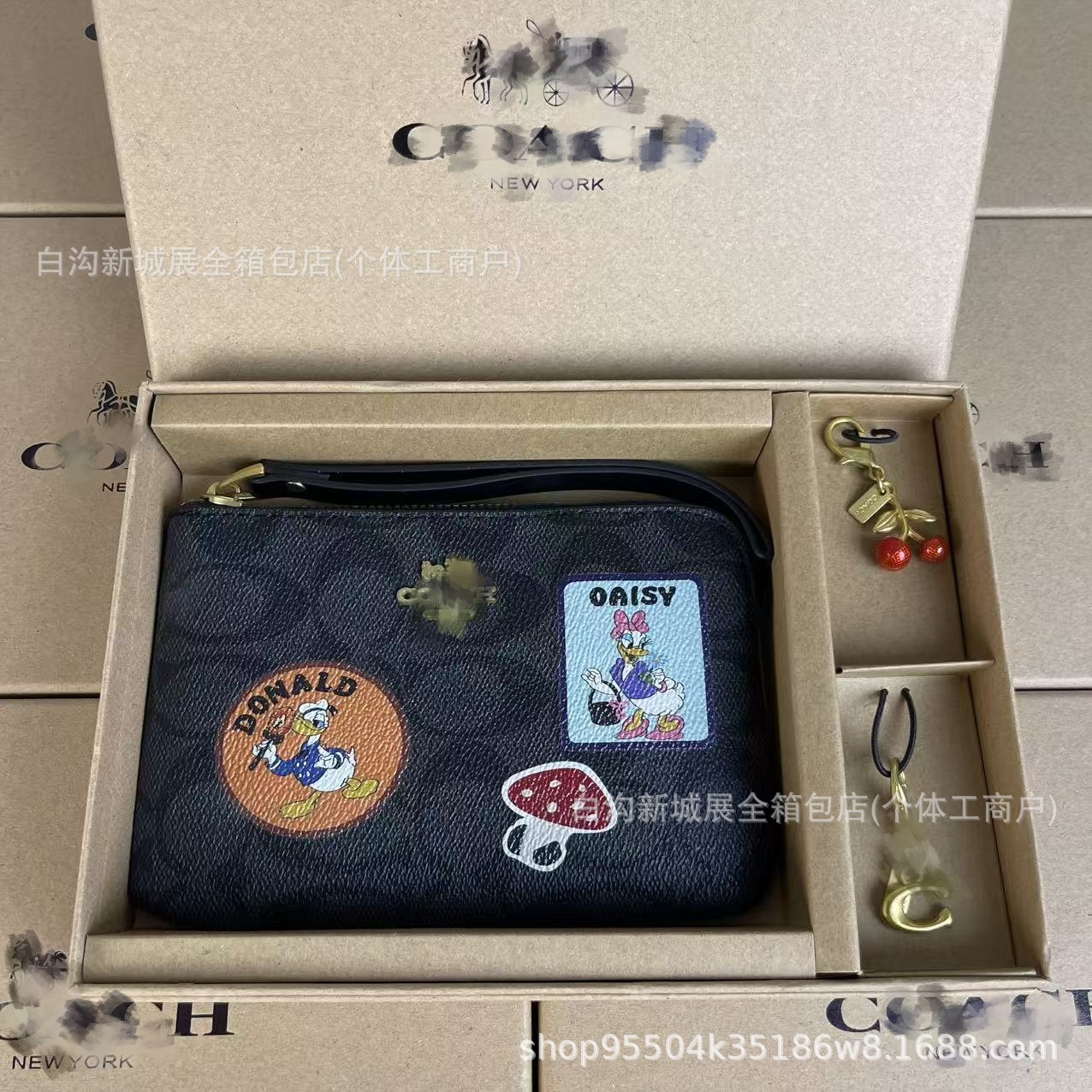 Cross-border C Home Wallet nueva dama alta sensación de mariposa de flores cortas bolsa de tarjetas con cremallera bolsa de cambio de mujer