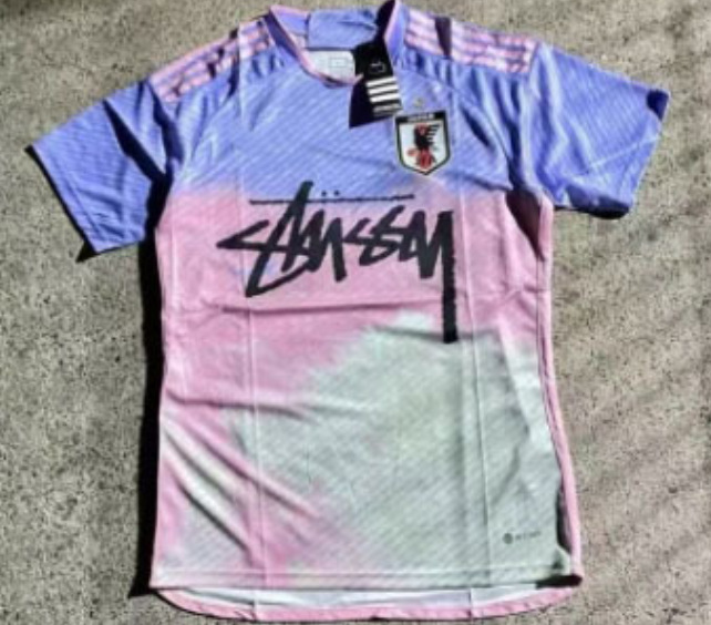 Stussy Jersey Brasil Flamengo Italia Edición conmemorativa Portugal París Francia Uniforme de fútbol