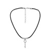 Fashionable trend necklace stainless steel, European style, simple and elegant design