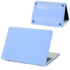 Frosted surface - new solid blue (solid color opaque)