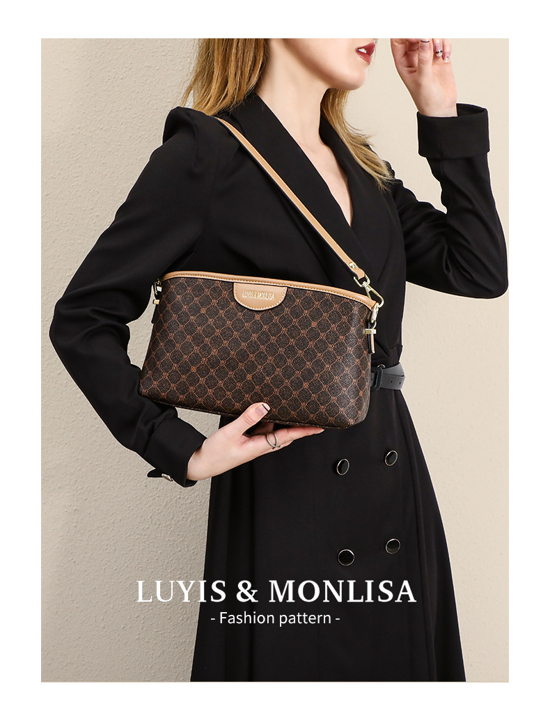 Fashionable Shell Shoulder Bag For Women Patterned Crossbody Bag_voghion.com