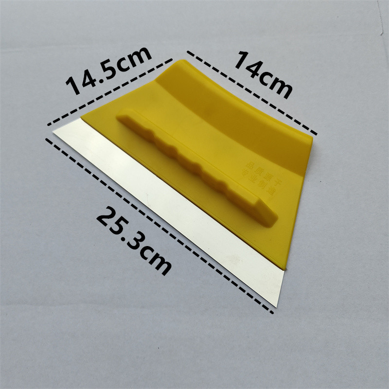 不锈钢金亚刮刀王加厚加大塑料腻子刮板塑料刮刀批墙铲刀油灰刀