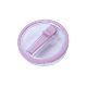 30oz ice cup lid color thick sealed silicone straw lid large capacity leak-proof plastic cup lid cross-border in stock