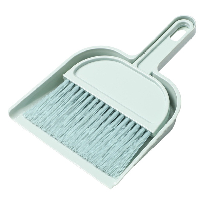 Broom and Dustpan Set Small Household Mini Desktop Dust Soft Bristle Bed Sweeping Brush Cleaning Window Sill Brush for Kidsren