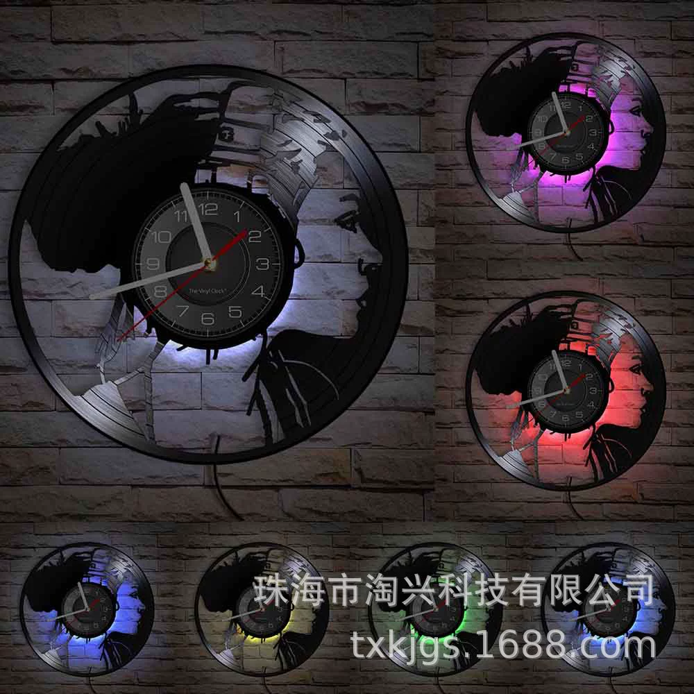 Creative retro headphones, decorations, watch, nostalgia