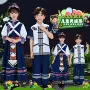 云南女童少数布依族服装