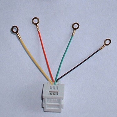 623K Telephone socket Telephone connection socket Telephone line Crystal head,Telephone accessories