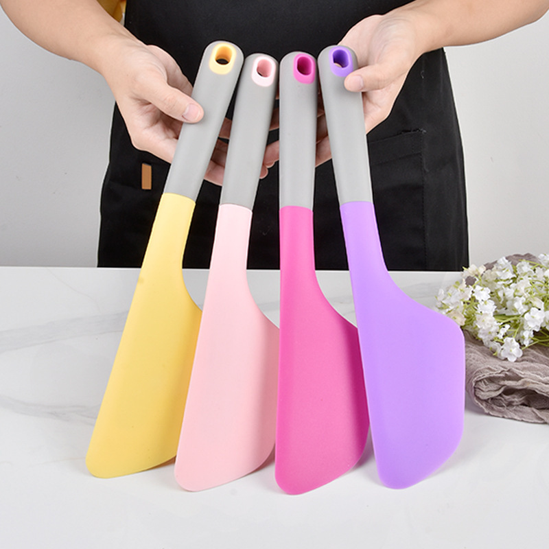 Big small two-color silicone heat-resistant scraper