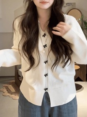 大码松弛感秋季chic上衣女胖mm显瘦宽松别致休闲内搭长袖针织毛衣