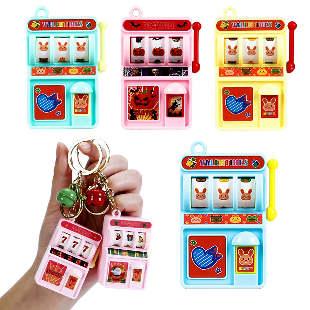 Мультфильм выигрышная фруктовая машина креативная мини-лотерея машина для детей развивающие маленькие игрушки детский сад призы подарки через границу