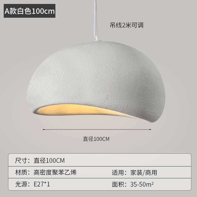 Wabi-Jifeng Candelabro Diseñador Cream Cafe Yuanbao B & B Restaurant