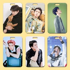 吳世勛卡套批發塑料滑蓋學生校牌飯卡胸牌小卡工作證卡套門禁公交