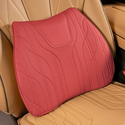 Waist support, four seasons universal headrest lumbar - d-waist-support-volcano-red-no-standard