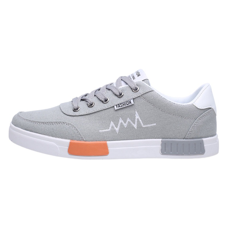 Cross-border Summer New Korean Style Trendy Men's Shoes Casual Canvas Shoes Men's Cloth Shoes Student Board Shoes Trendy Shoes for Men