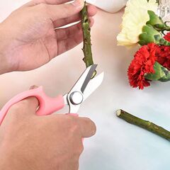 Stainless steel floral scissors fresh flower scissors floral scissors paper cutting pruning shears branch pruning floral gardening scissors wholesale