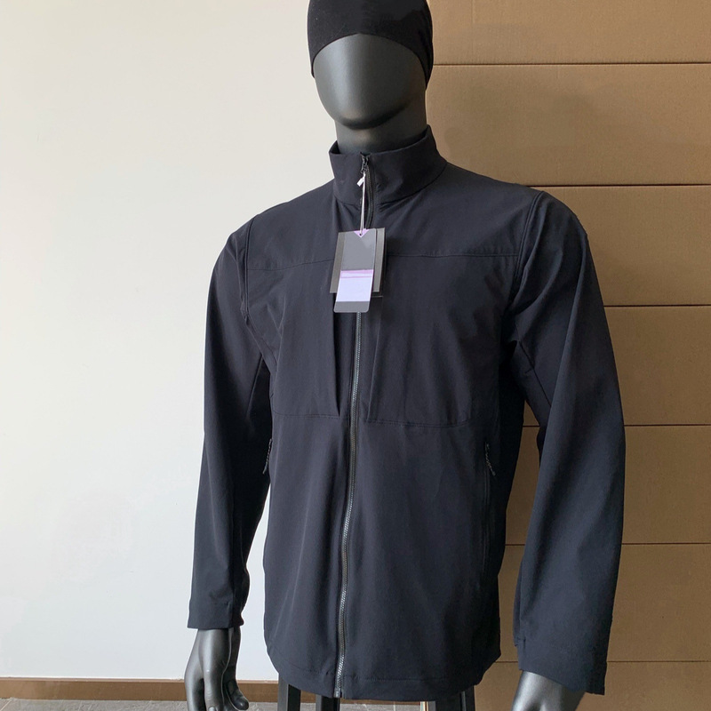 1187 Kejia Spring New Sports Casual Business Windproof and Waterproof Soft Shell Men's Stand-Up Collar Zipper Jacket 1187 Kejia Spring New Sports Casual Business Windproof and Waterproof Soft Shell Men's Stand-Up Collar Zipper Jacket